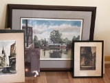 New Orleans Prints with Mississippi River Boat Framed Print (LPO)