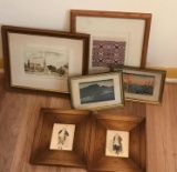 Framed Prints with Framed Textile (LPO)