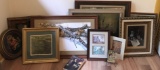 (12) Framed Prints (LPO)