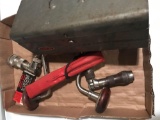 (2) Brace & Bits with Tool Box and Wood Bits (LPO)