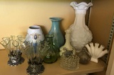 Assorted Flower Vases - 10 pieces