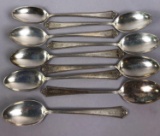 (9) Sterling Silver Spoons