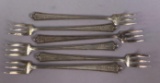 (6) Sterling Silver Seafood Forks
