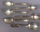 (6) Sterling Silver Soup Spoons