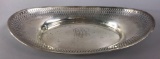 Sterling Silver Reticulated Bread Tray by Whiting