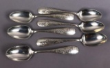 (6) Sterling Silver Teaspoons