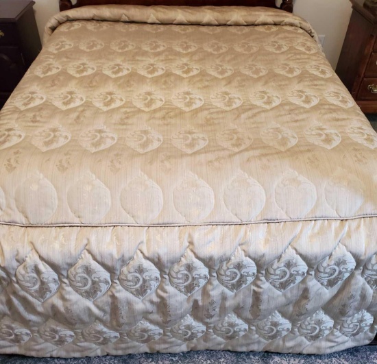 Custom Made Queen Size Bedspread