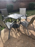 Patio Table, Umbrella Weight, (2) pr. Chairs and more (LPO)