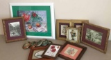 Assorted Framed Prints W/ Original Ann Smotherman Watercolor (LPO)