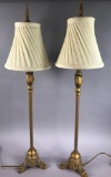 Pair of Candlestick Lamps (LPO)