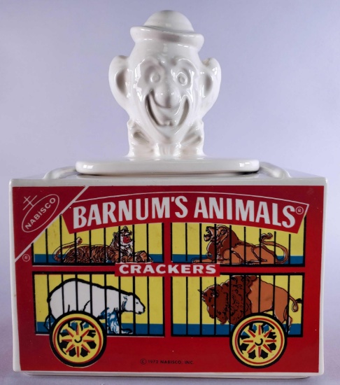 McCoy Barnum's Animals Nabisco Wagon Cookie Jar