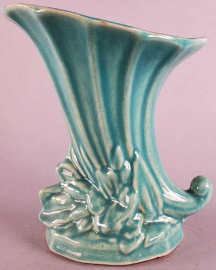 McCoy Cornucopia Vase