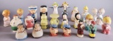 (12) Pairs of Salt & Pepper Shakers Figural Theme