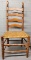 Woven Rush Seat Ladder-back Chair (LPO)