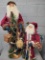 (2) Large Santa Dolls (LPO)