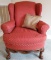Wing Chair with Arm Covers & Throw Pillow by Best Home Furnishings (LPO)