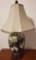 Oriental Ginger-jar Style Lamp with Shade (LPO)