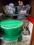 Assorted Storage Containers and Utensils with Pampered Chef Batter Bowl (LPO)