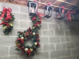 Christmas Wreath, (2) Door Sprays and (4) Lanterns (LPO)