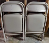(4) Folding Chairs (LPO)