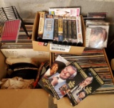 Large Lot of Records, DVDs and CDs (LPO)
