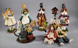 Assorted Enesco Donna Little Bunny Figurines 1