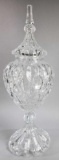 Large Clear Pedestal Compote