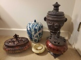 (5) Assorted Decorative Vessels