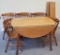 Drop Leaf Dining Table w/ (6) Chairs (LPO)