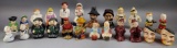 (12) Pair of Salt & Pepper Shakers Figural Themed