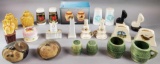 (10) Pair of Salt & Pepper Shakers Miscellaneous Themed