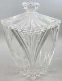 Gorham Esprit Crystal Biscuit Barrel