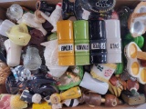 Large Lot of Individual Salt & Pepper Shakers w/ No Match