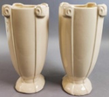(2) McCoy Vases