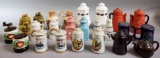(12) Pair of Salt & Pepper Shakers Kitchen Ware Themed