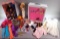 Mattel Barbie Fashion Doll Case w/Doll & Clothes and Mattel NBA Barbie in box