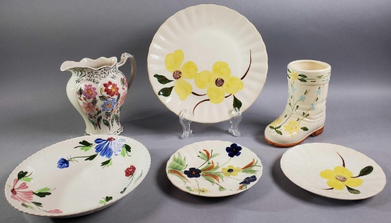 Assortment of Hand Painted Porcelain