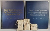 (3) Bags of State Quarters & (2) Collector Maps