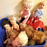 (12) Assorted Dolls: Lorrie, Mattel, Kenner, & Ideal