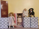 (3) Pair Bride & Groom Dolls, (1) Treasury Collection Doll New in box, 