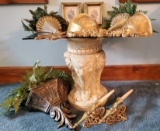 Wall Pockets w/ Elephant Table, Sconces, Prints and More (LPO)