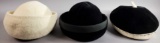 (3) Hats: Parke Layne, Juan Ell, Schiaparelli
