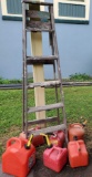 Davidson 6 ft. Wood Ladder w/ Gas Cans (LPO)