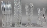 (4) Small Vases