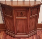 Angled Wood Hall Cabinet (LPO)