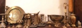 Large Lot of Assorted Brass (approx. 30 pieces)