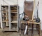 Shop Cleanout #3: Metal Framed Table, Rolling Rack, Electric Motor & More (LPO)
