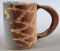 Siegele & Haley Buzzard Mountain Pottery Mug - Blue w/Reptile Pattern