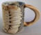 Vintage Siegele & Haley Buzzard Mountain Pottery Mug Crab Pattern