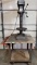 Jet Equipment & Tools 16 Speed Drill Press on Metal Frame Cart (LPO)